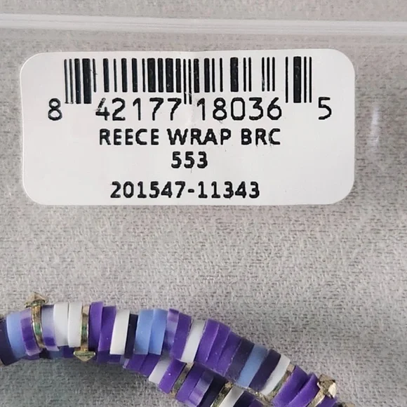 🆕✨💜Kendra Scott Reece bracelet, purple & gold, NWT-BRAND NEW! - Picture 4 of 6